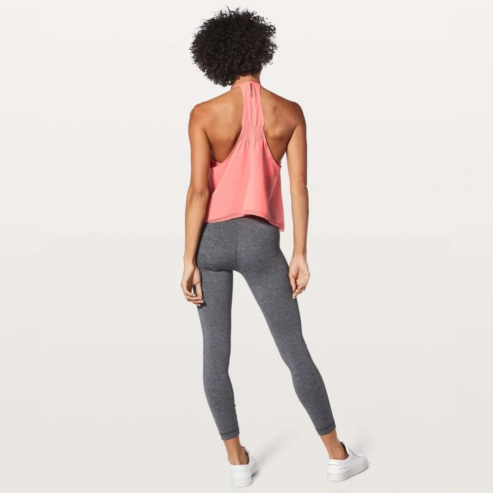 Rare Lululemon Free Spirit Tank Light Coral pink peach color